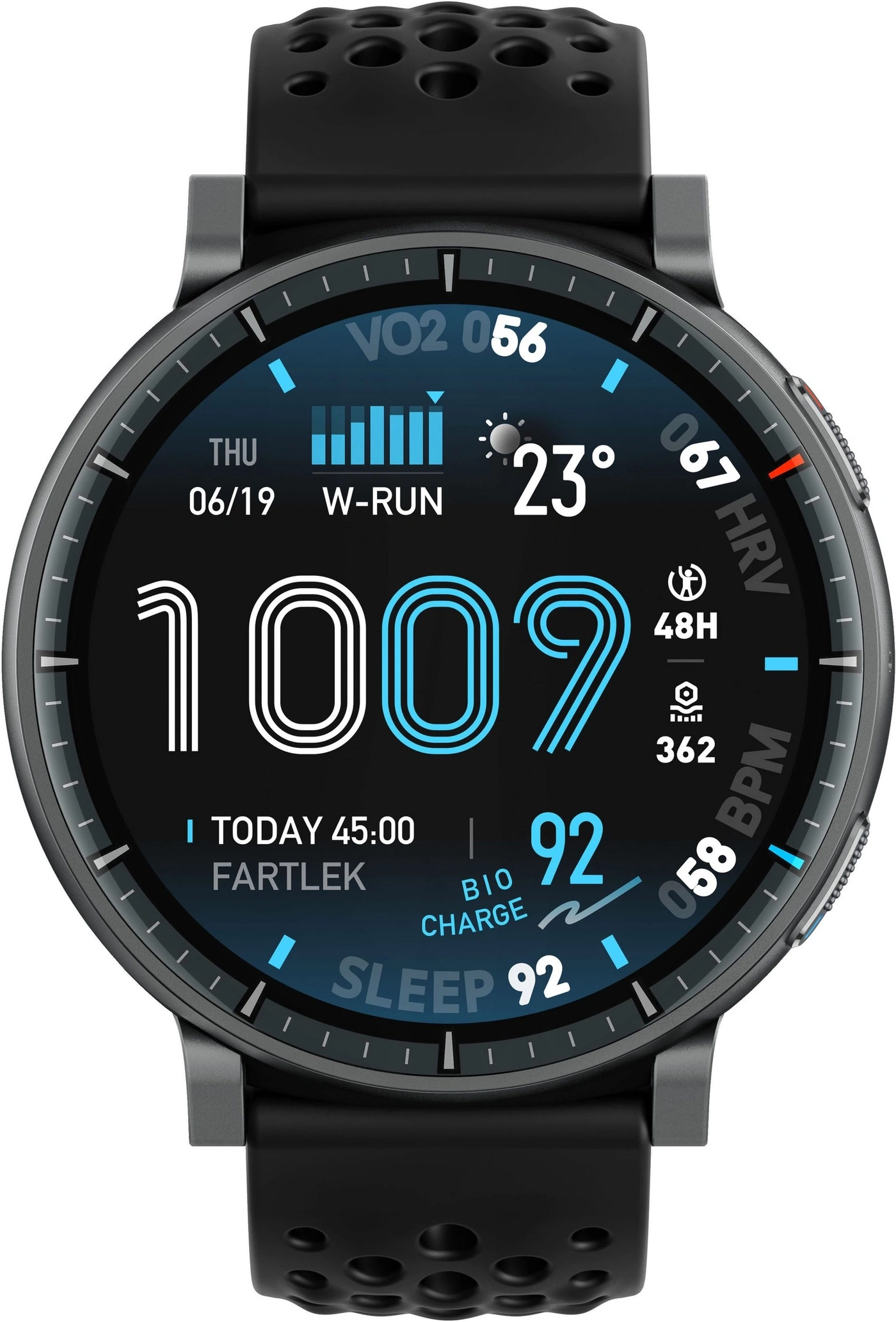 AMAZFIT Smartwatch Active Max 3,81cm 1,5Zoll AMOLED Bluetooth NFC Schwarz B-WARE