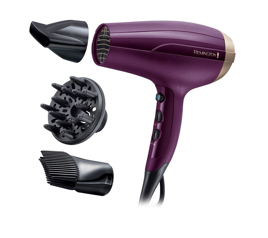 REMINGTON Haartrockner D5219 Your Style Haaransatz-Booster Ionen 2300 W lila