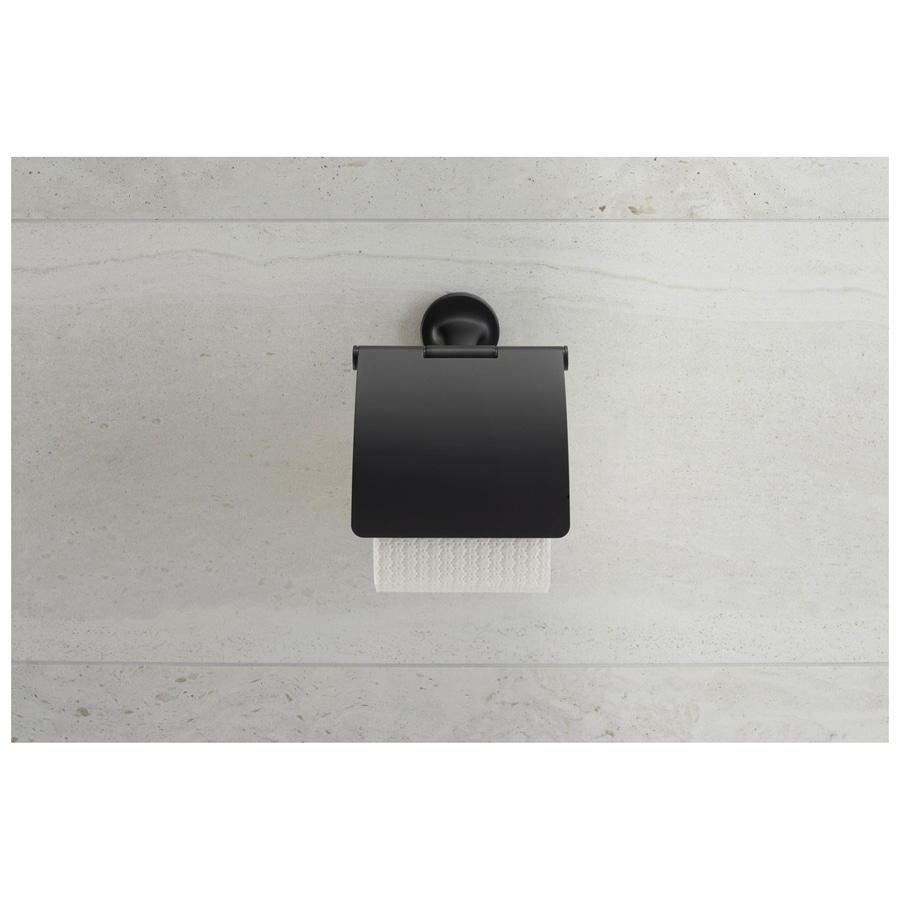 DURAVIT Starck T Toilettenpapierhalter Papierrollenhalter WC Schwarz NEU